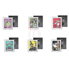 Nightmare Before Christmas POP! Enamel Pins Stamps 4 cm Assortment (12)